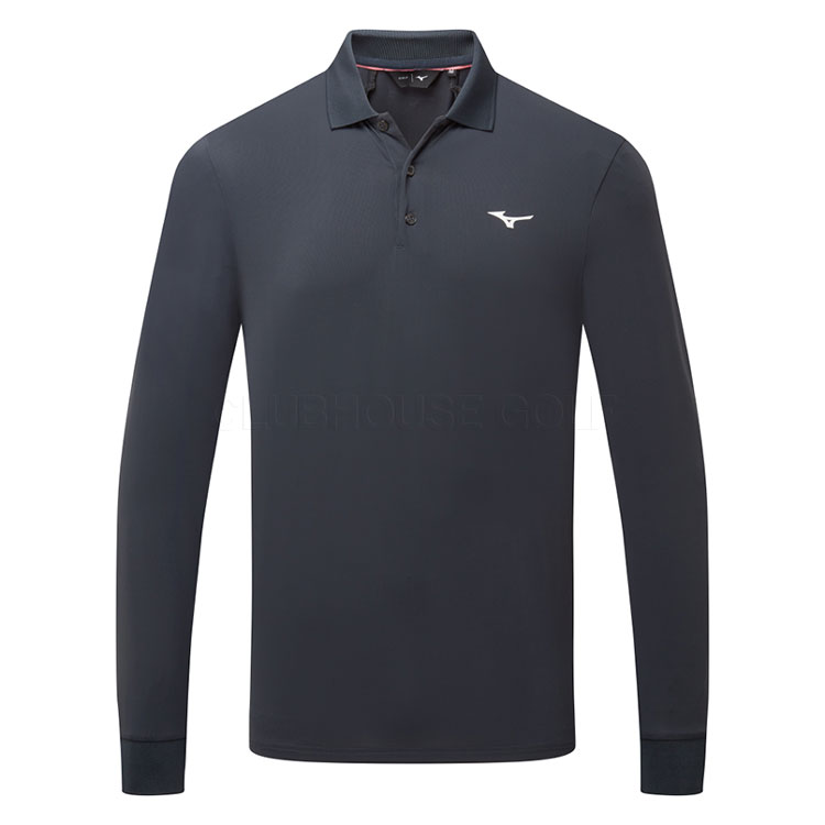 Mizuno Temper Long Sleeve Polo Vulcan 52gab039 19
