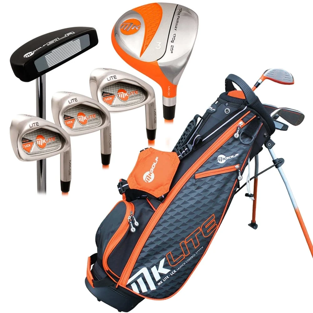 Mkids Junior Lite 6-Piece Stand Bag Package Set - (49 Inch Tall) (Ages 6-8)