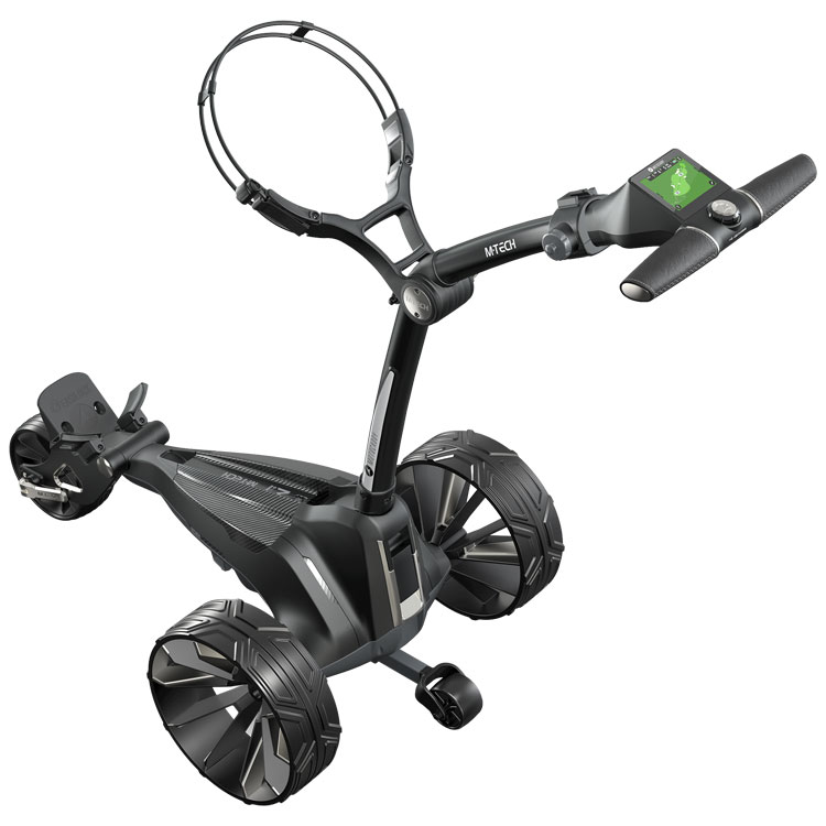 Motocaddy M-Tech GPS Electric Golf Trolley Extended Lithium Battery