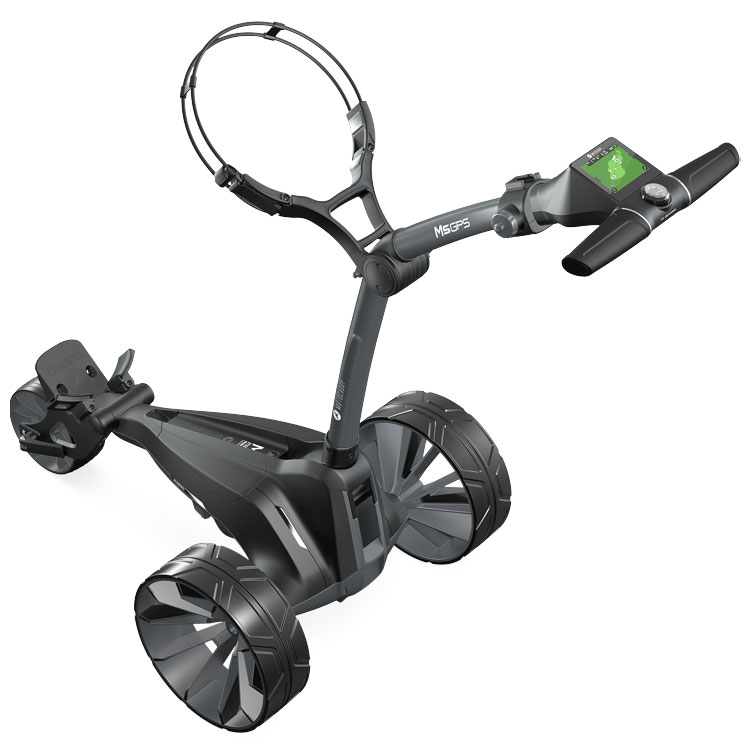 Motocaddy M5 GPS Electric Golf Trolley Extended Lithium Battery