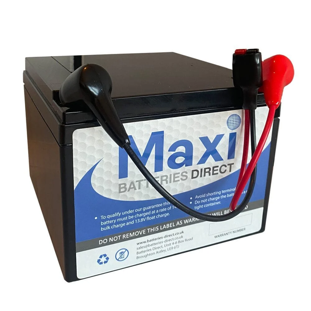 Motocaddy Maxi Power 27 Hole Golf Battery 12v x 26Ah - Compatible