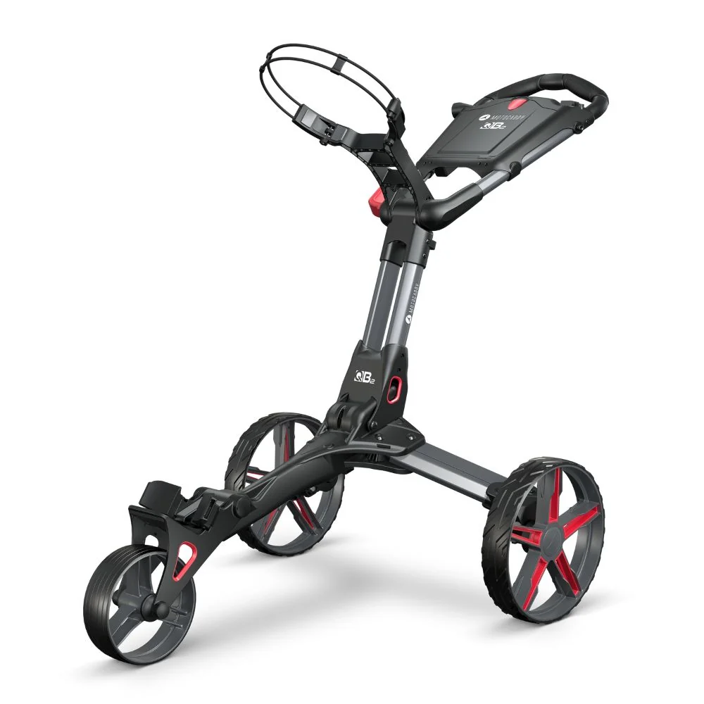 Motocaddy Qb2 Cube Compact Folding Push Red Trolley