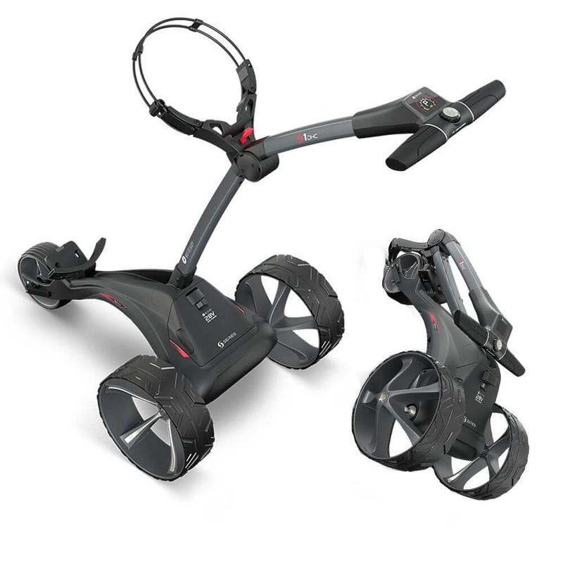 Motocaddy S1 DHC Electric Golf Trolley - Standard Lithium