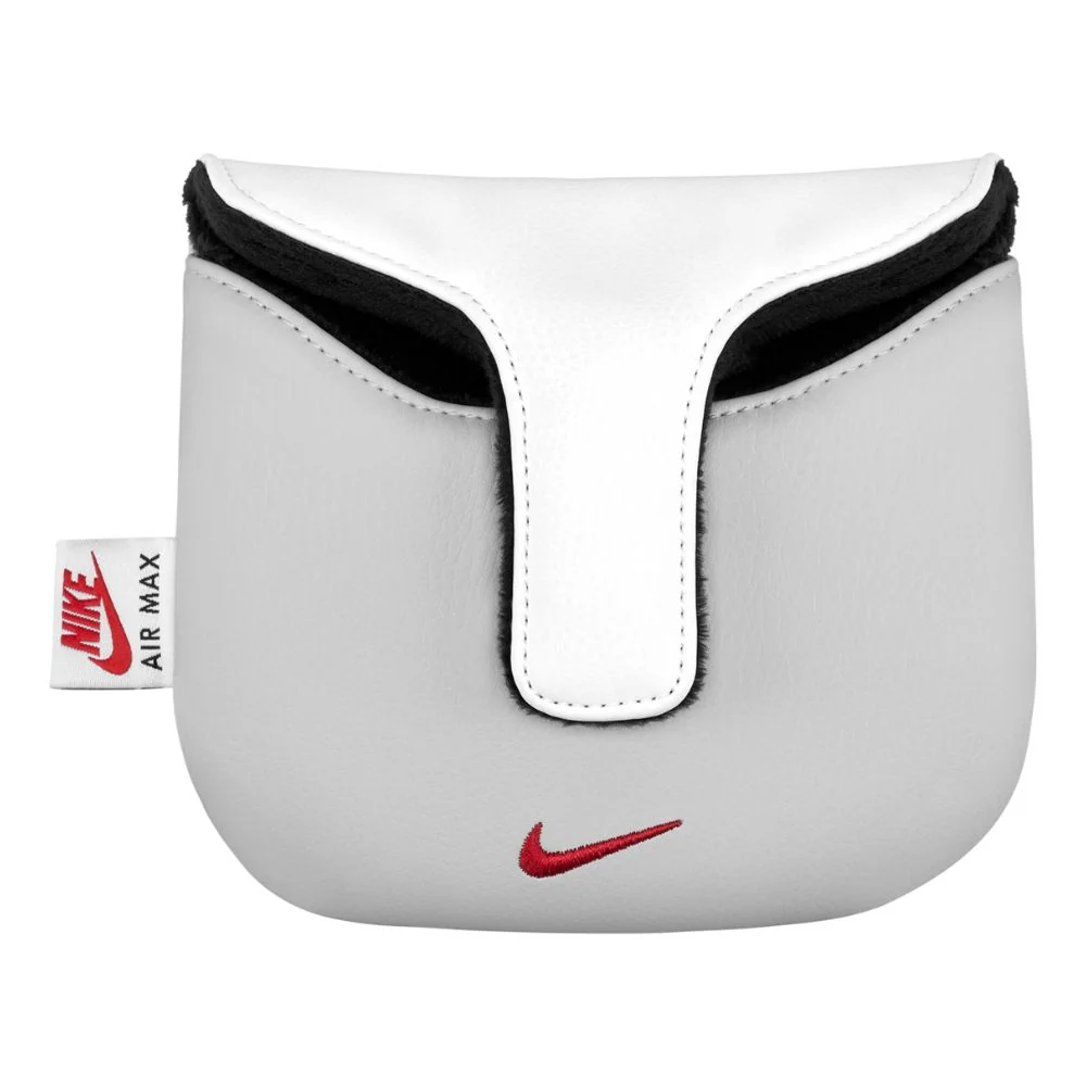 Nike Icon Mallet Putter Headcover 2026 - IQ6087-074 - Pure Platinum / / University
