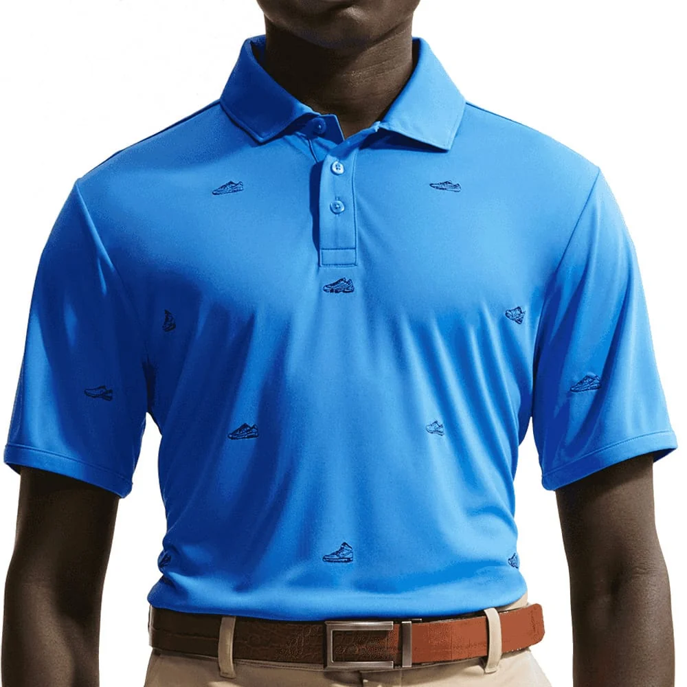 Nike Par 5 Dri Fit Embroidered Polo Shirt Shoes