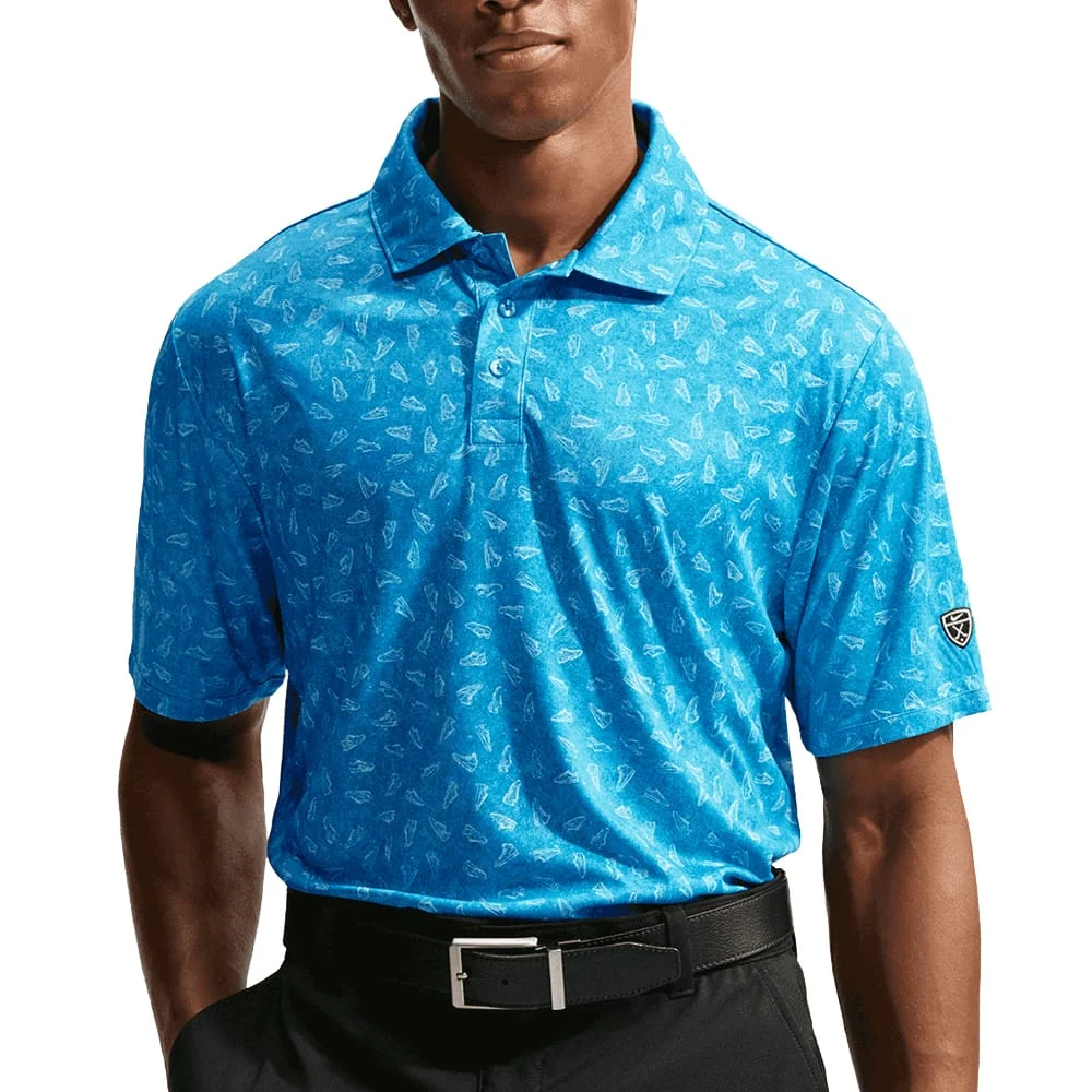 Nike Par Grass Print Polo