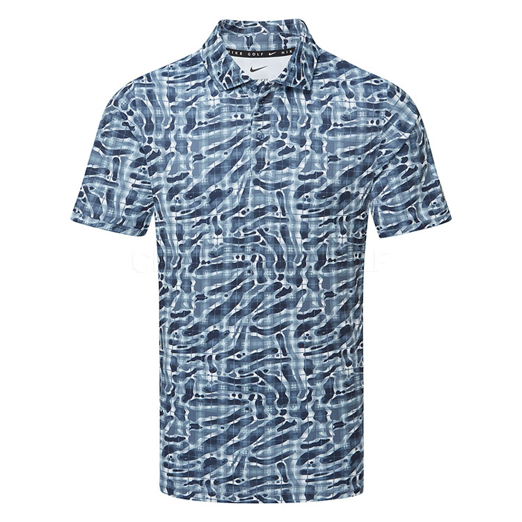 Nike Par Tartan Print Nrg Polo Diffused Io0691