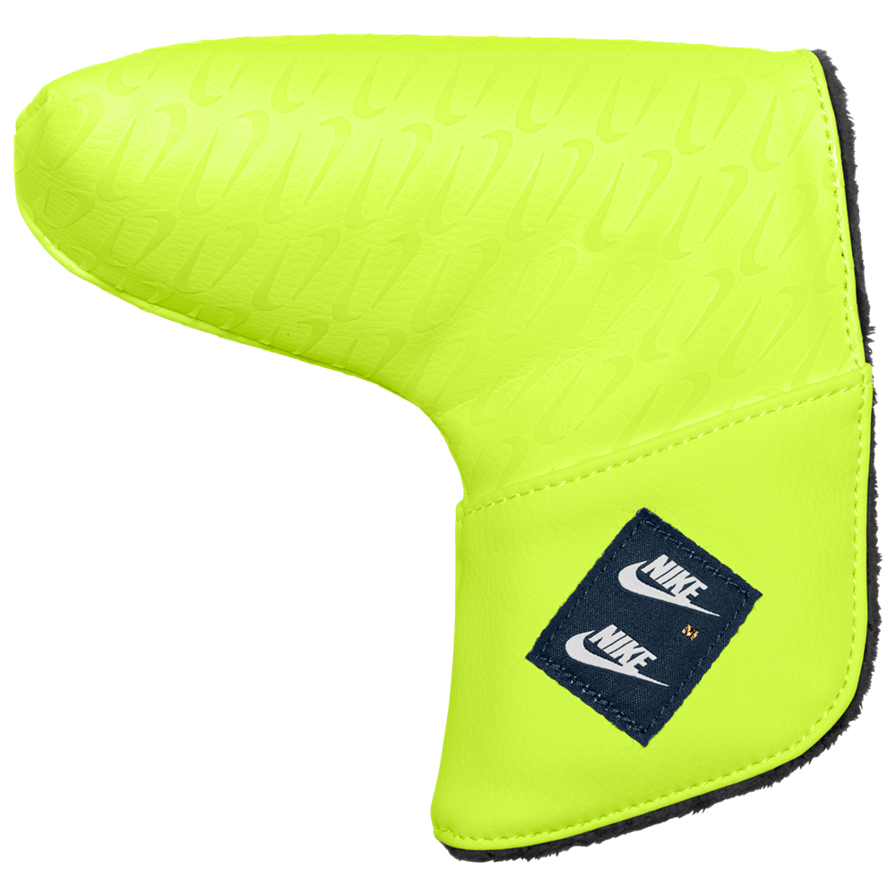 Nike TOUR NRG GOLF BLADED PUTTER HEADCOVER - VOLT ICE