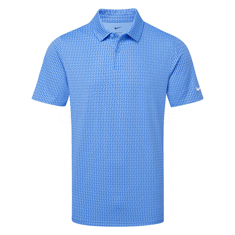 Nike Velocity Vertical Print Polo University Io0697