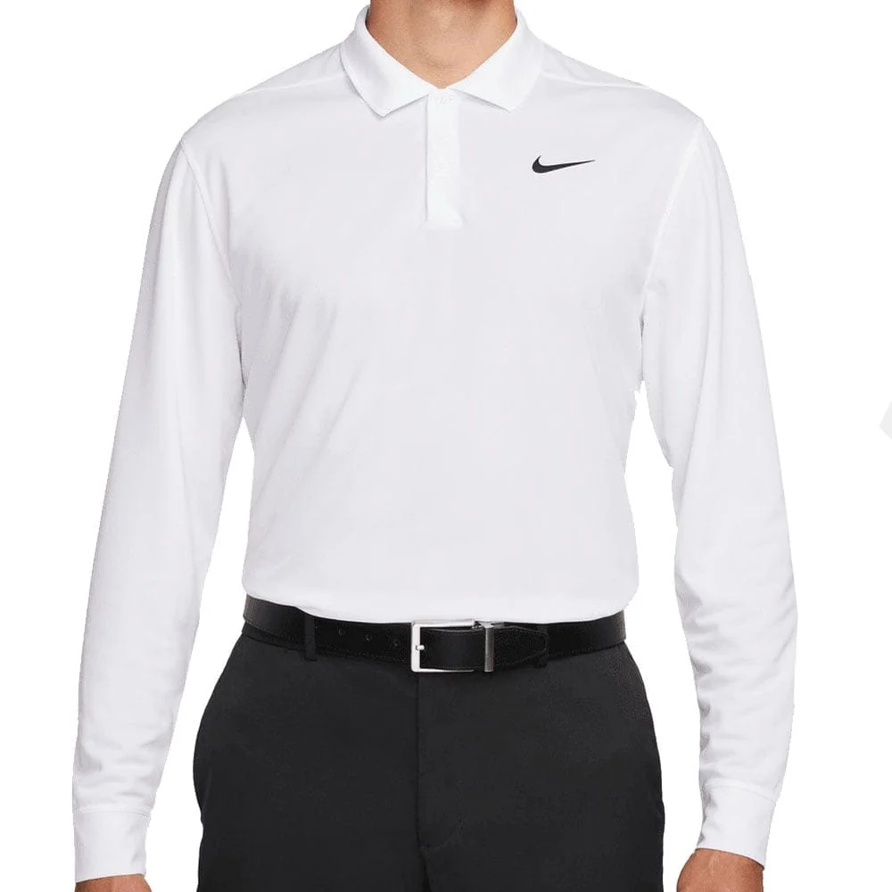 Nike Victory Solid Long Sleeve Polo