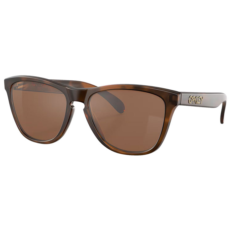Oakley Frogskins Golf Sunglasses Matte Brown Tortoise/Prizm Tungsten OO9013-C555