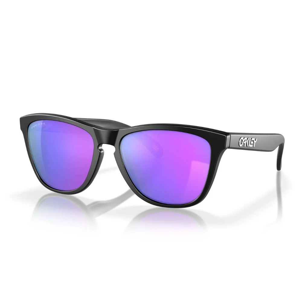 Oakley Frogskins Sunglasses - Matte w/ Prizm Violet - Matte w/ Prizm Violet