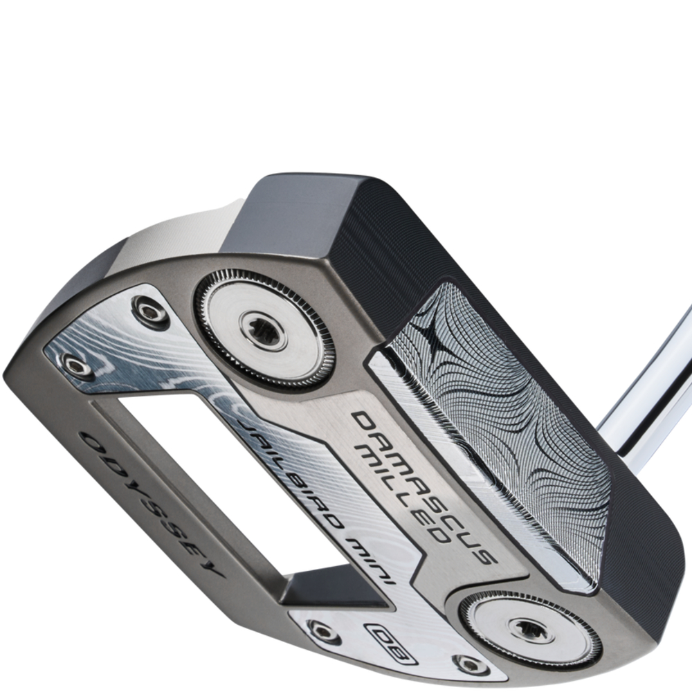 Odyssey 2026 Damascus Milled Jailbird Mini Putter