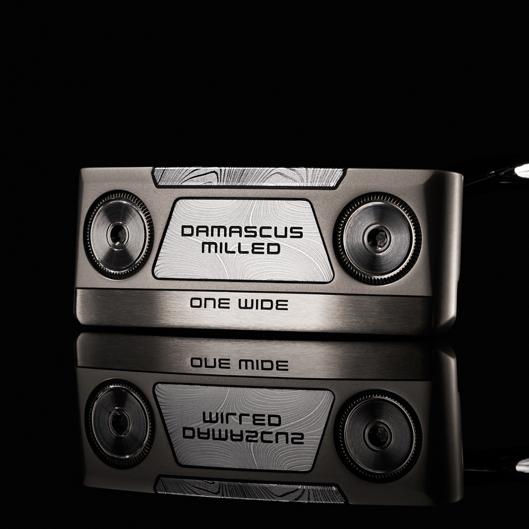 Odyssey Damascus Milled One Wide Single Bend Putter