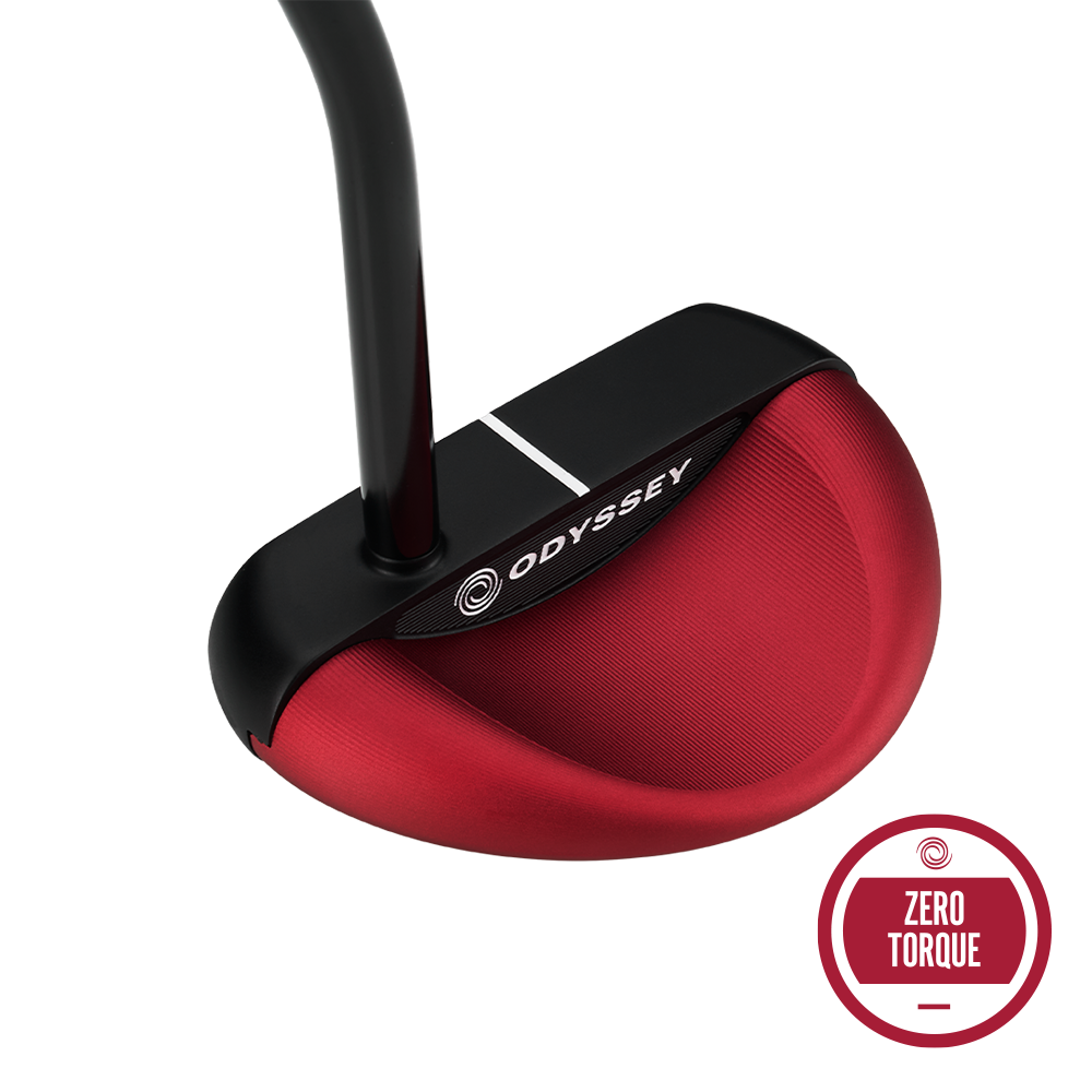 Odyssey Square 2 Tri Hot Rossie Single Bend Putter