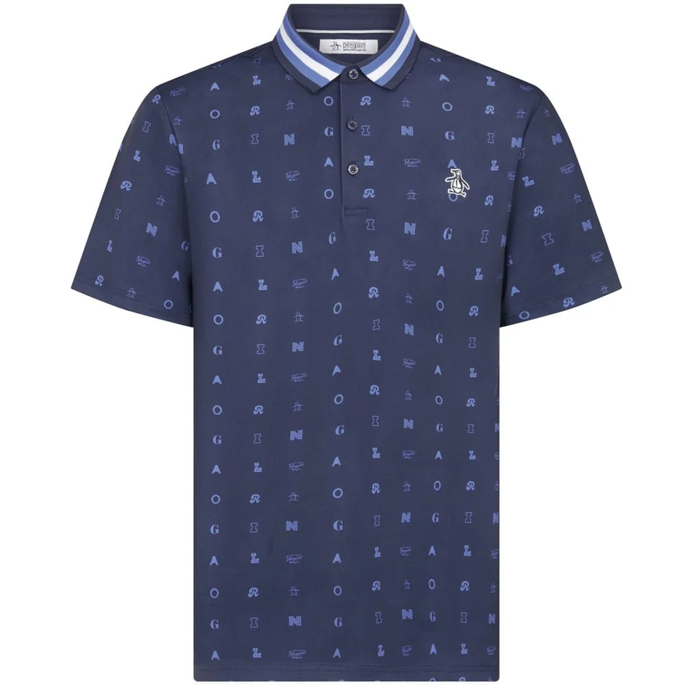 Original Penguin All Over Pete Print Polo