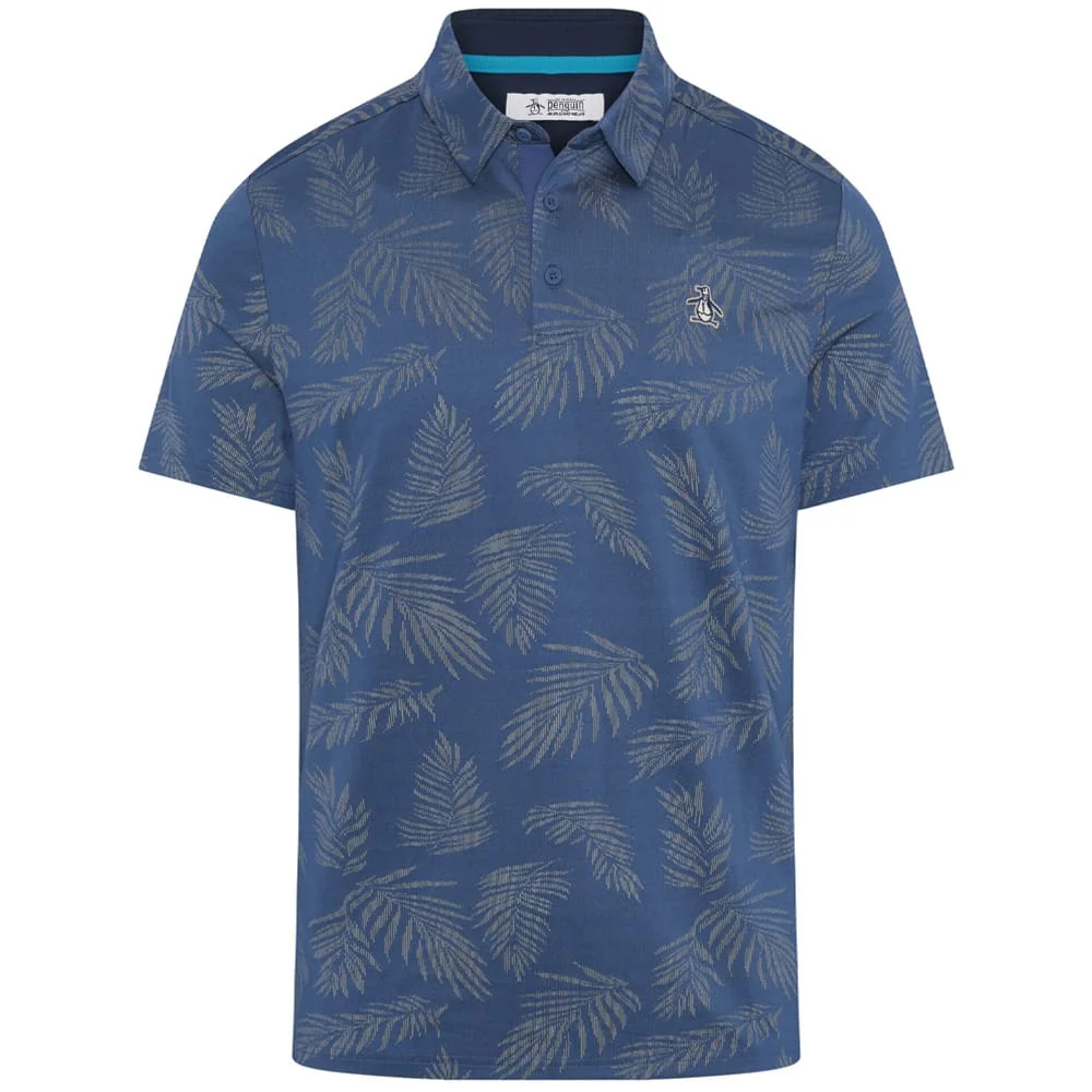 Original Penguin All Over Yd Botanical Jacquard Polo