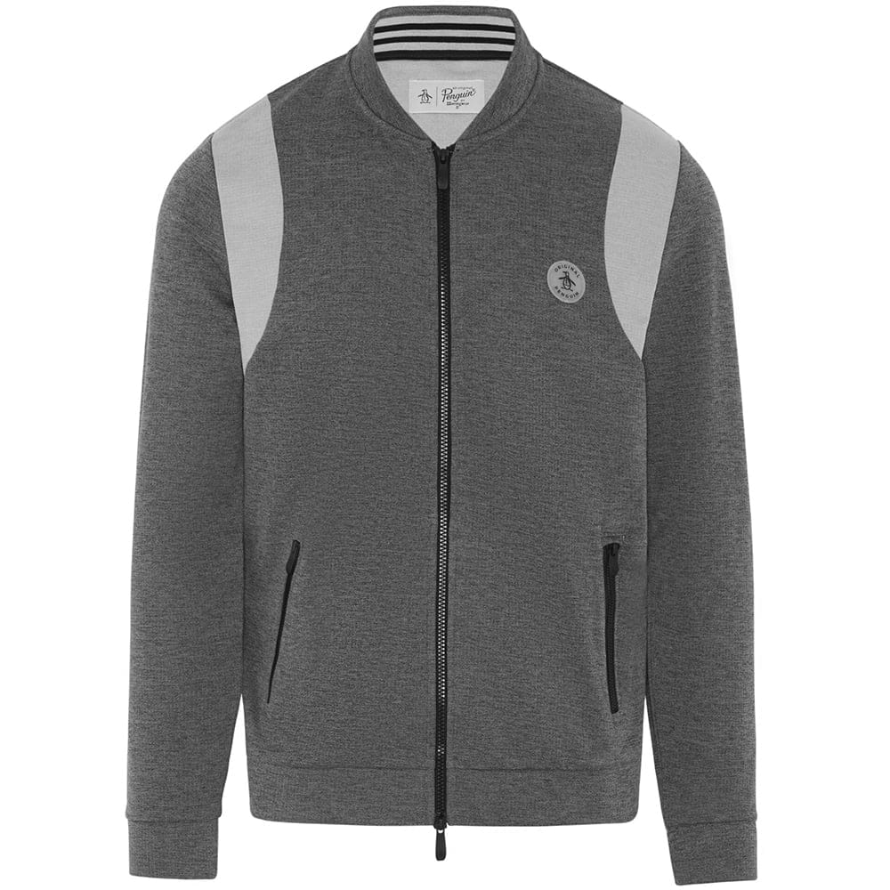Original Penguin Full Zip 80 Bomber Colour Block Jacket