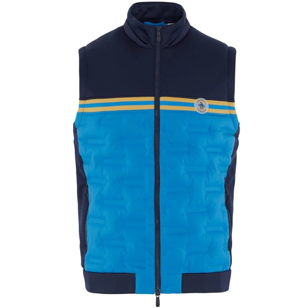 Original Penguin Mixed Media 80 Bomber Vest
