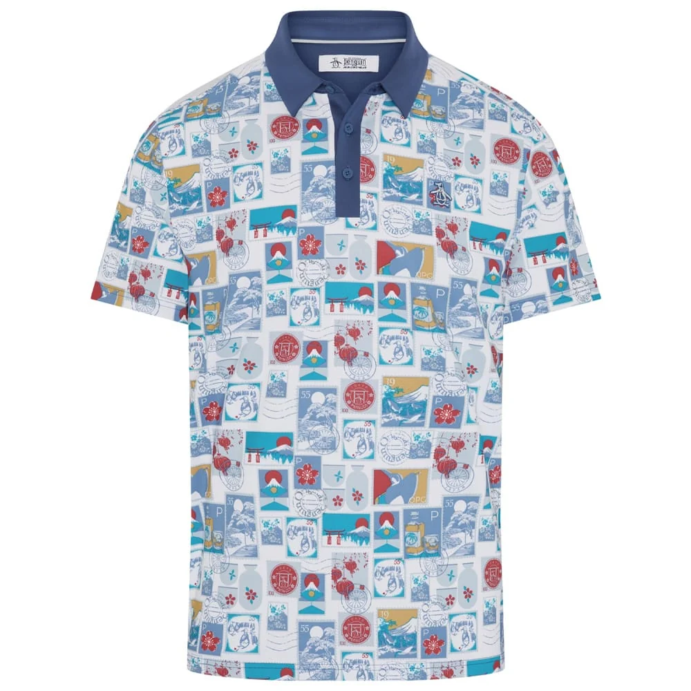 Original Penguin Pete Stamp Roadmap Polo