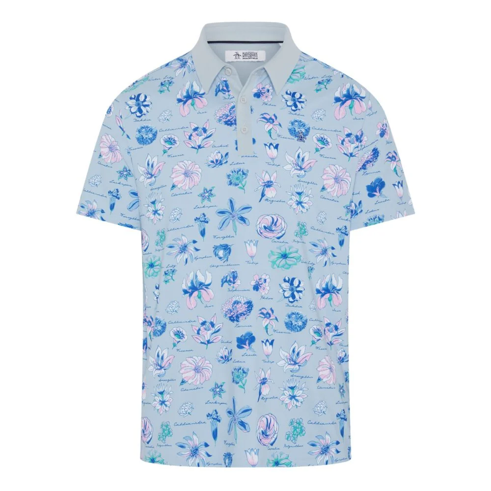 Original Penguin Pete Water Colour Study Polo 2026 Ogksg042