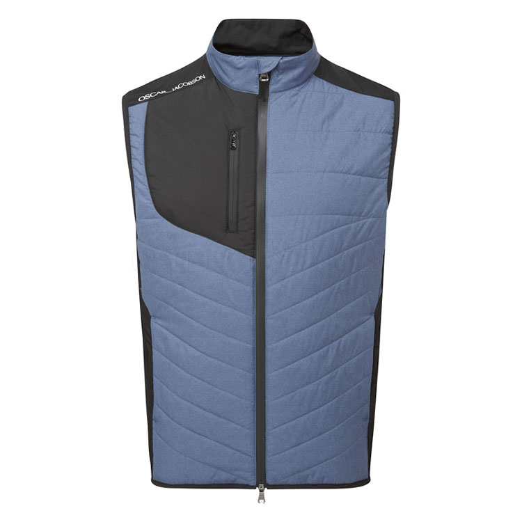 Oscar Jacobson Baynes Wind Vest Savoy Ojtop0320