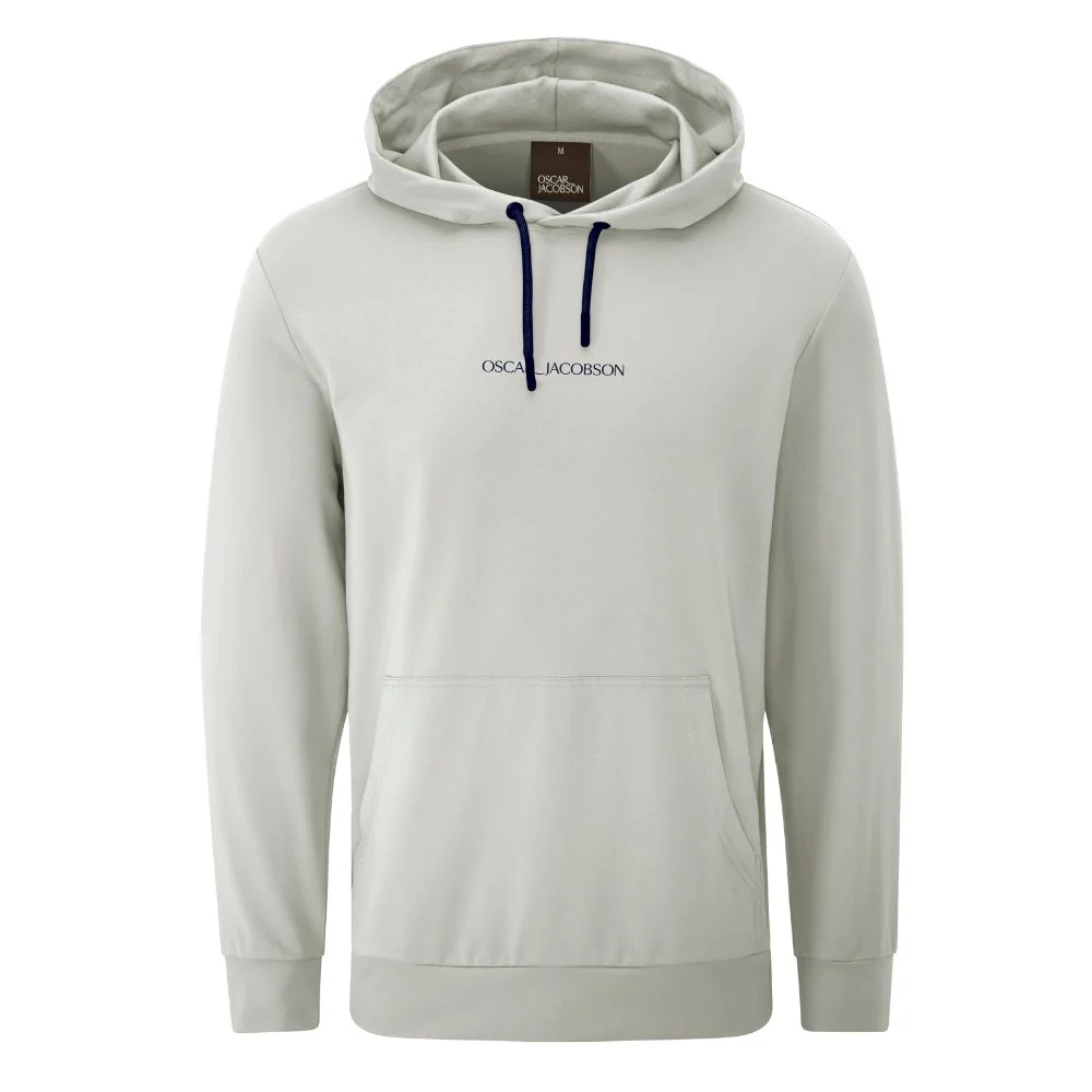Oscar Jacobson Denbigh Pullover Top 2026 Aluminium