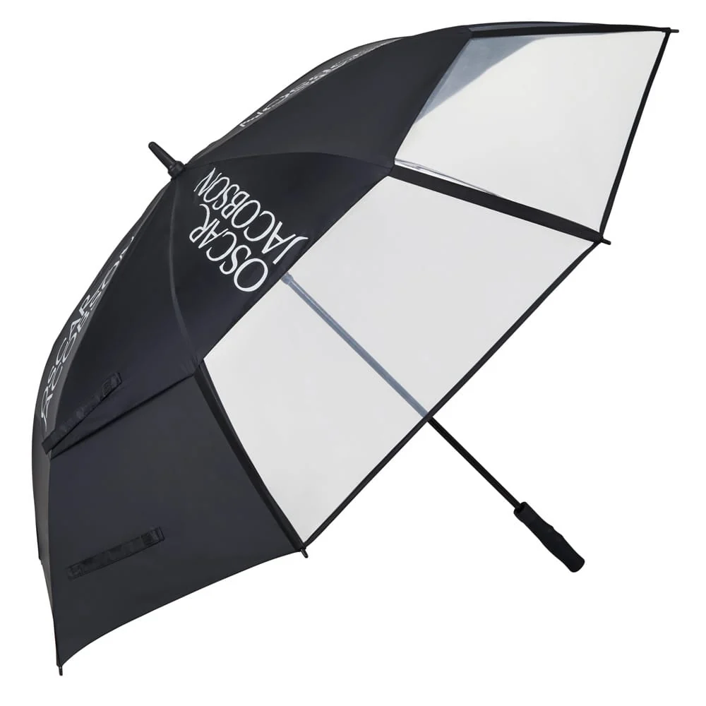 Oscar Jacobson Derby Clearview Dual Canopy Umbrella