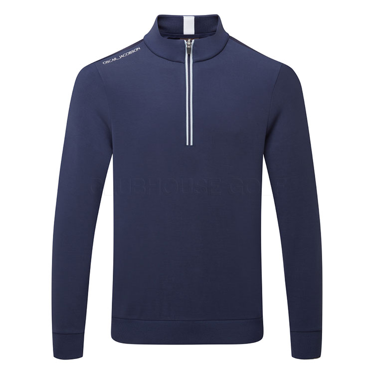 Oscar Jacobson Drew Zip Sweater Ojts0339