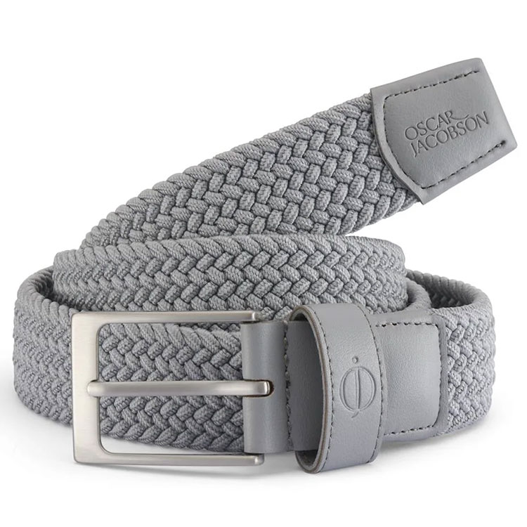 Oscar Jacobson Mews Braided Belt Light Ojbelt0367
