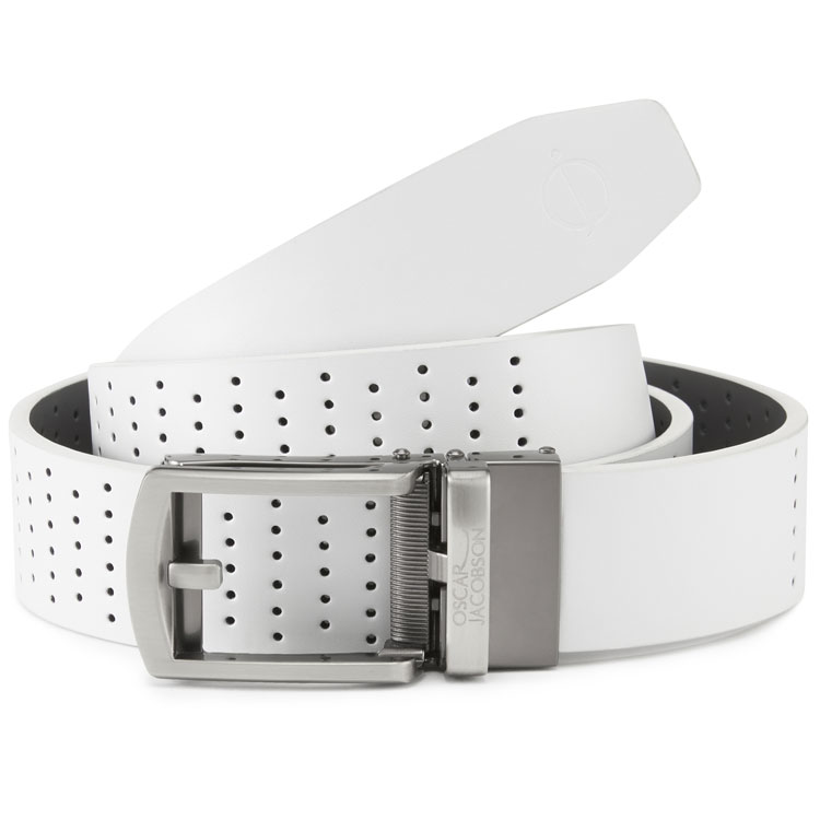 Oscar Jacobson Shelby Leather Belt Lunar Ojbelt0067