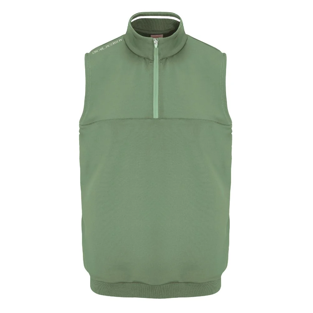 Oscar Jacobson Westland Sleeveless Pullover Top 2025 Watercress