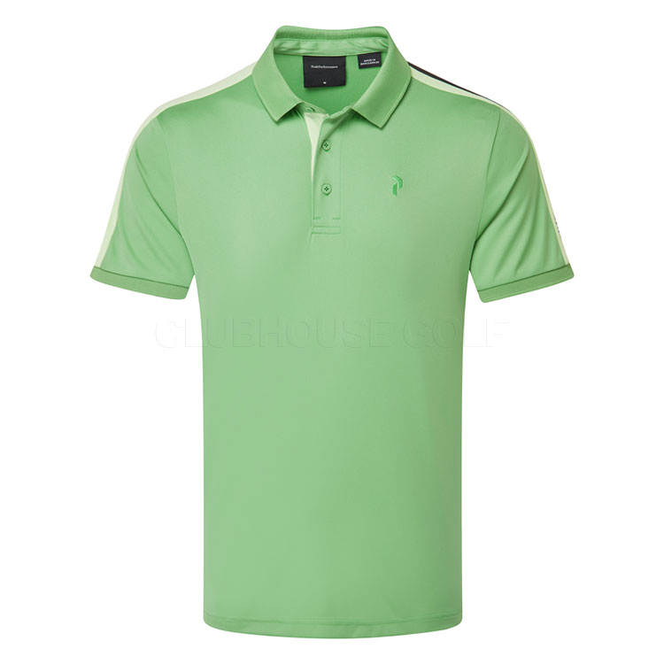 Peak Performance Player Polo Peppermint Vivid G79490170