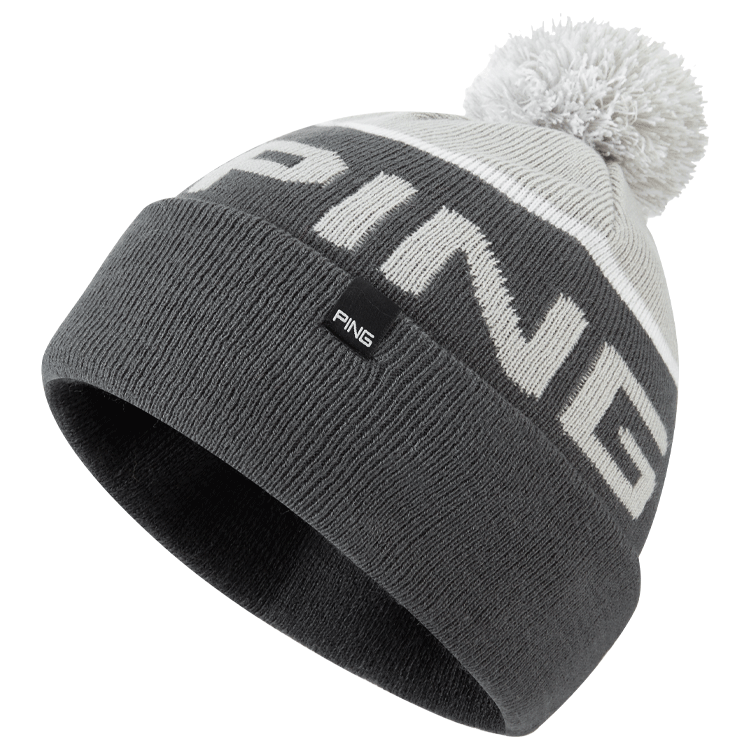 Ping Anderson Bobble Beanie Asphalt P03640 A3eo