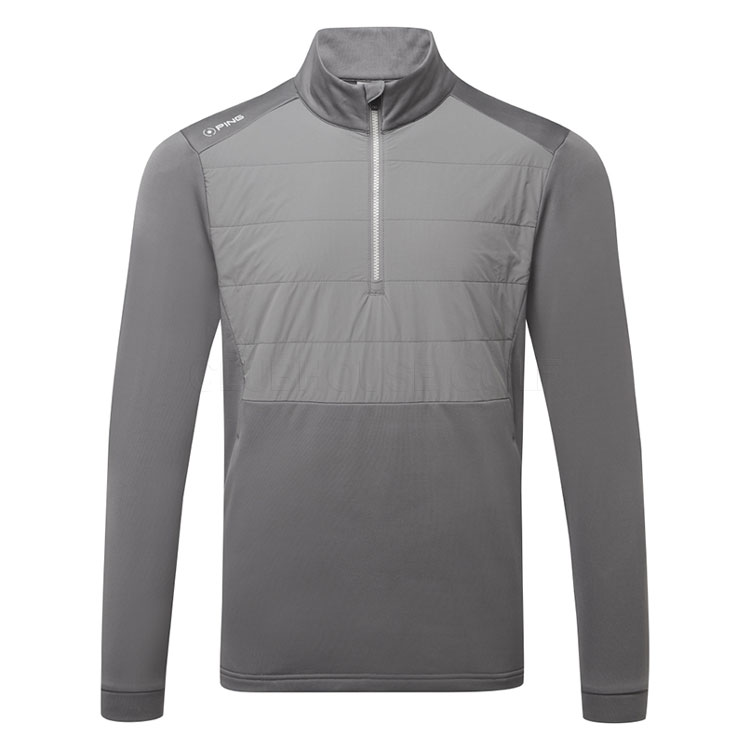 Ping Astbury Zip Sweater Rock P03764