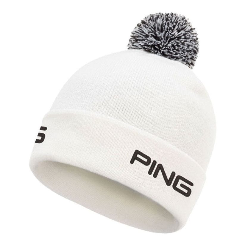 Ping Cresting Knit Bobble Beanie