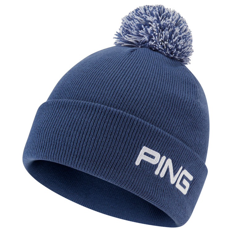 Ping Knit Pom Beanie Sea P03469 C1487