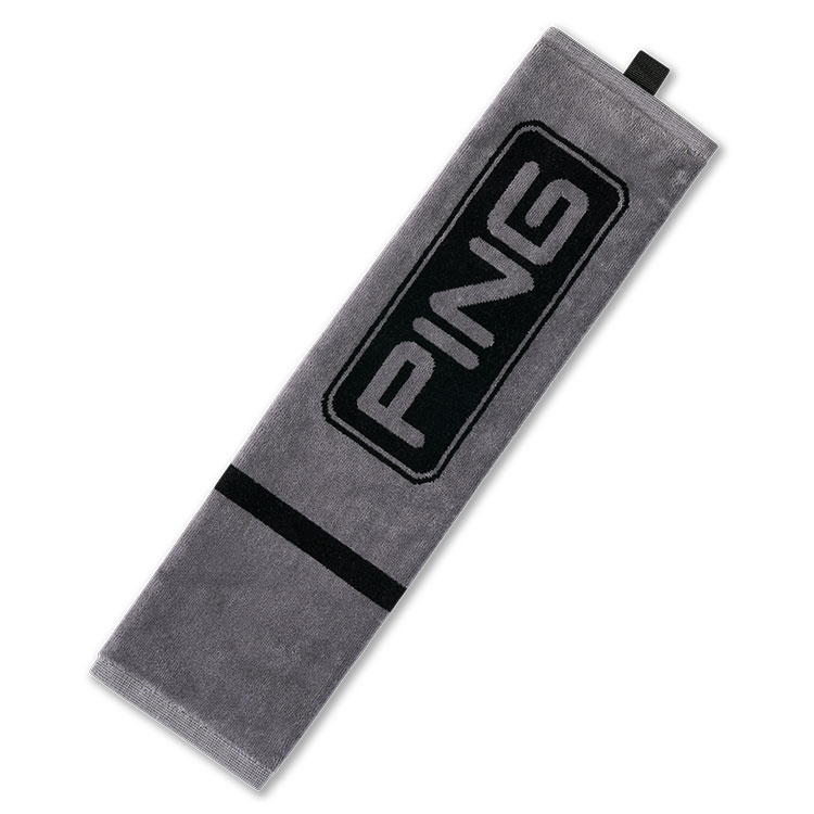 Ping Tri-Fold Golf Towel Dark / P03840-102
