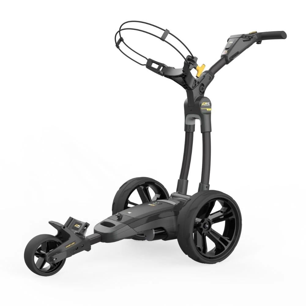 Powakaddy CT6 GPS XL Lithium Electric Golf Trolley w/ FREE GIFT - 36 Hole (Extended)