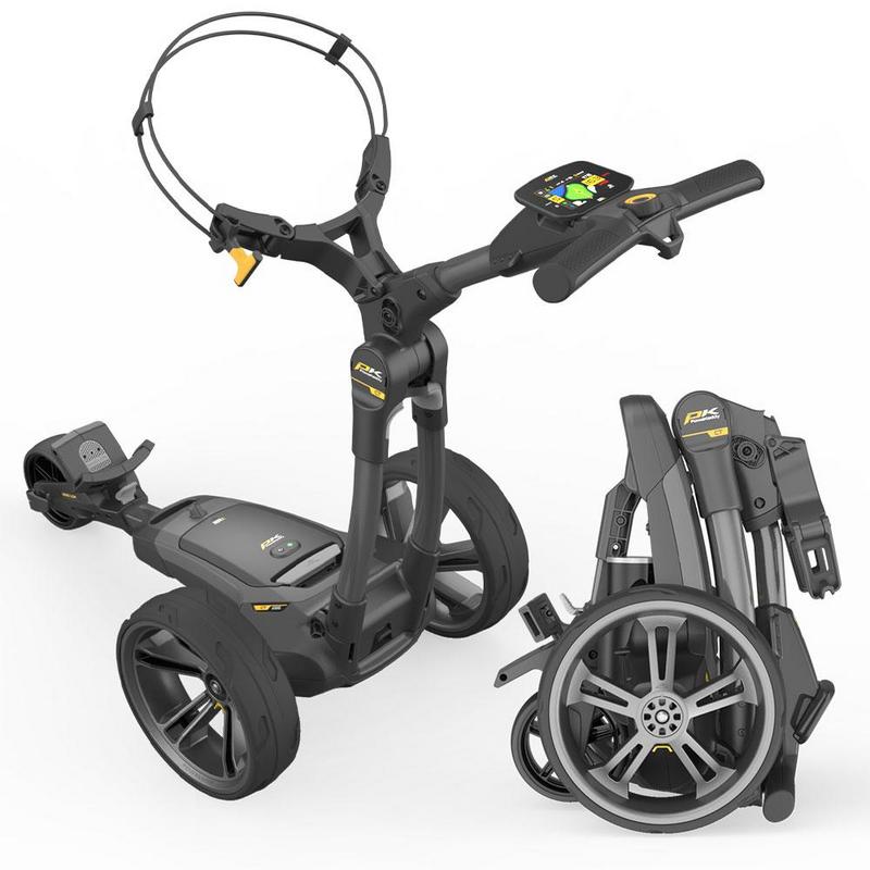 PowaKaddy CT8 GPS/EBS Electric Golf Trolley - Extended Lithium