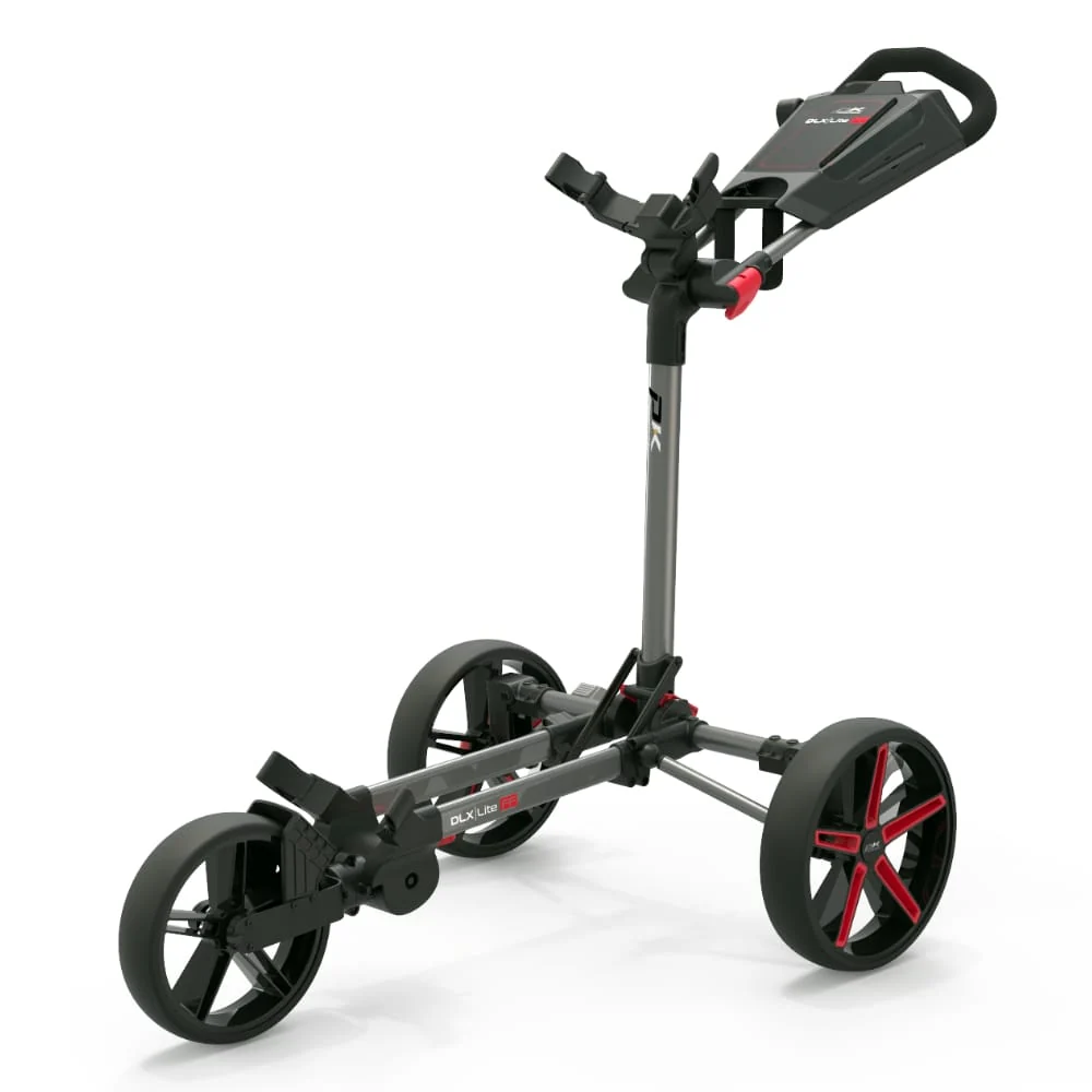 Powakaddy Dlx Lite Ff 3 Wheel Push Trolley