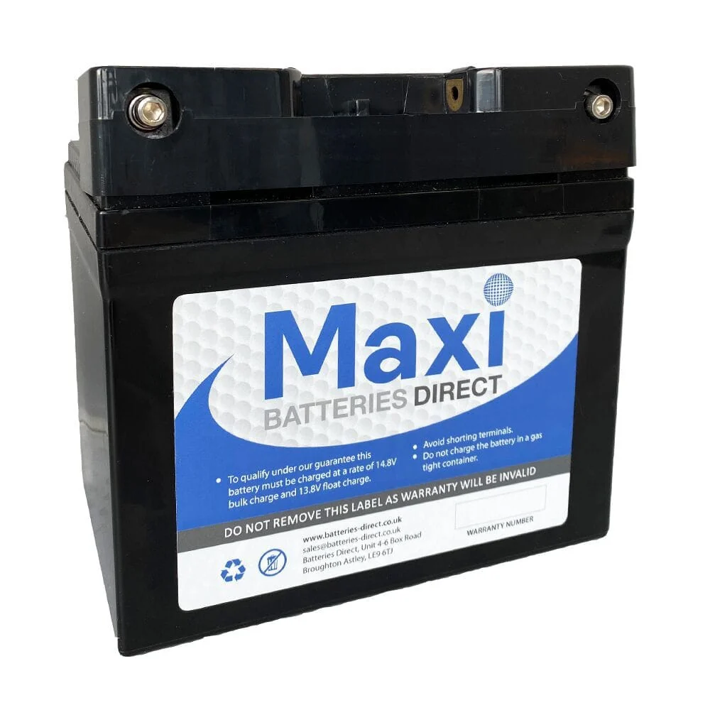 Powakaddy Maxi Power 36 Hole Golf Battery 12v x 33Ah - Compatible