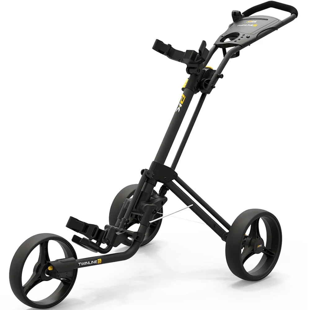Powakaddy Twinline 5 Lite 3 Wheel Push Trolley