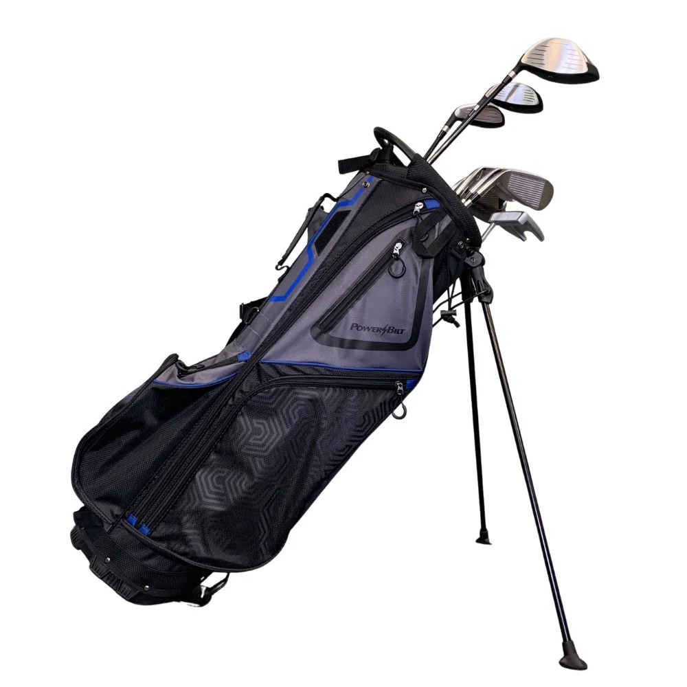 Powerbilt Golf GSX Men's 14 Piece Package Set - Stand Bag - Standard / Regular Flex / Right Hand