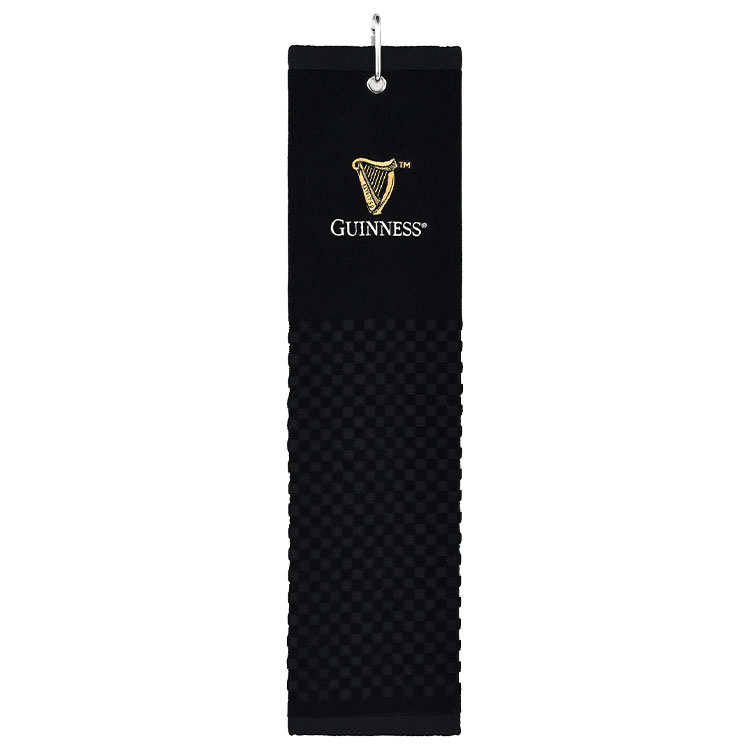 Prg Guinness Harp Tri-Fold Golf Towel