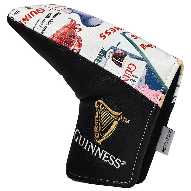 Prg Guinness Vintage Golf Blade Putter Headcover /Multi