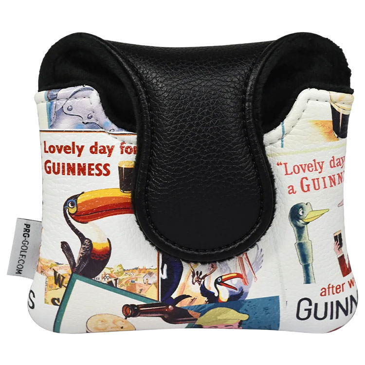 Prg Guinness Vintage Golf Mallet Putter Headcover /Multi