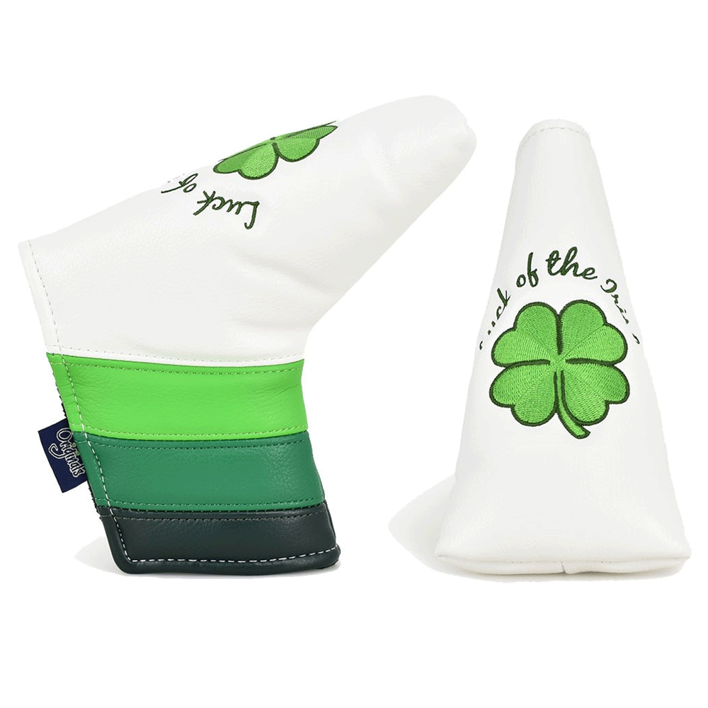 Prg ORIGINAL PREMIUM BLADED GOLF PUTTER HEADCOVER / LTD EDITION / LUCKY IRISH