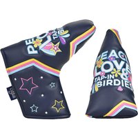 Prg ORIGINAL PREMIUM BLADED GOLF PUTTER HEADCOVER / LTD EDITION / PEACE & LOVE