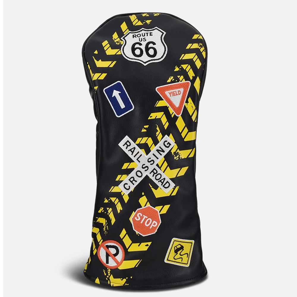 PRG Originals Golf Cart Crossing Golf Fairway Head Cover - Golf Cart